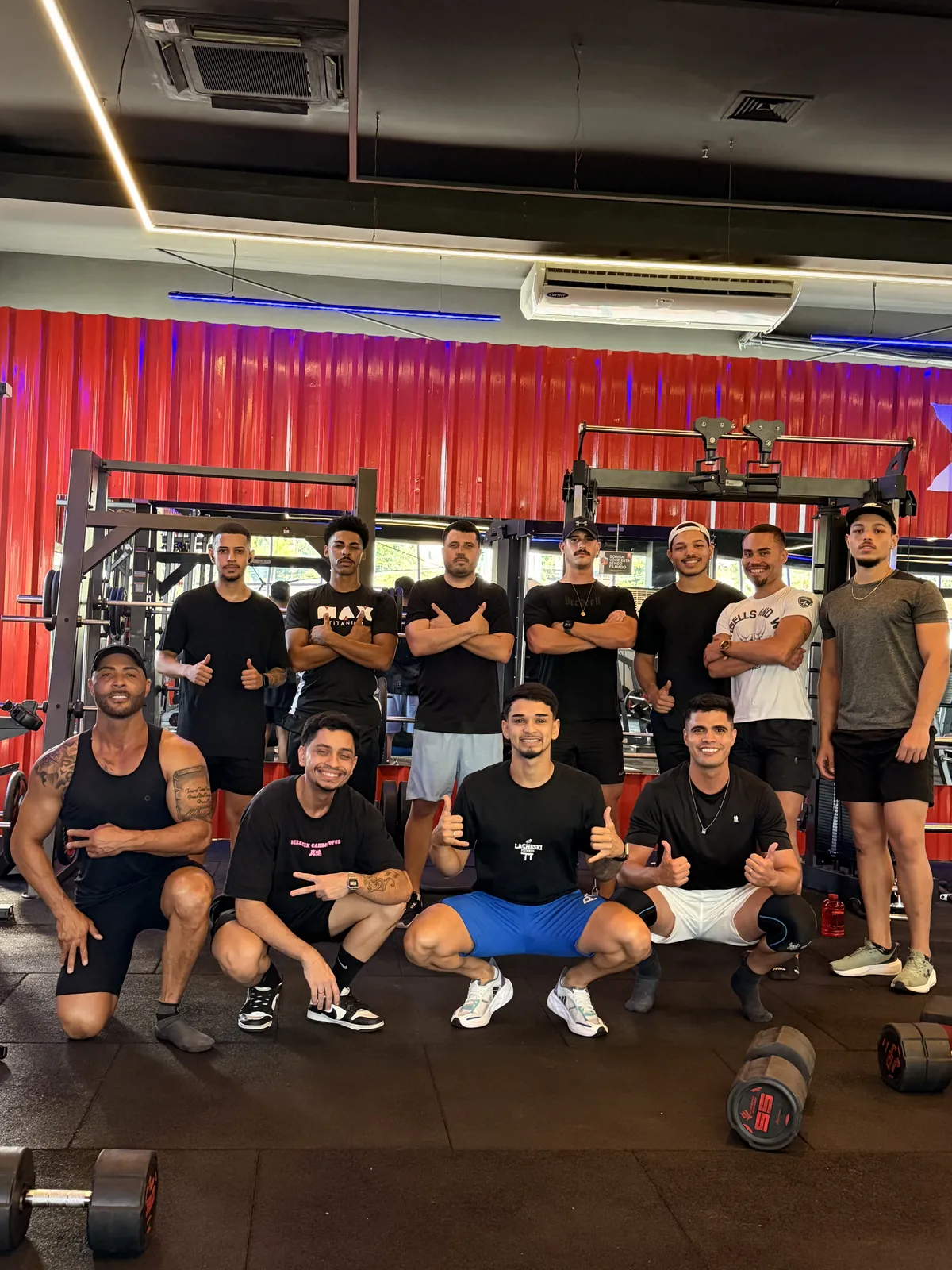 Alunos do Team Lacheski
