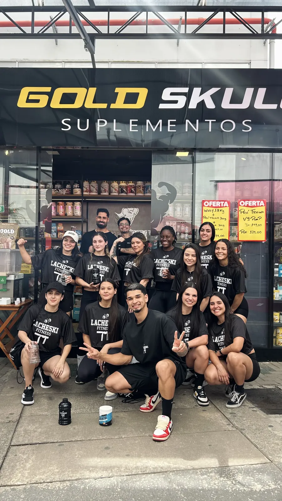 Alunos do Team Lacheski