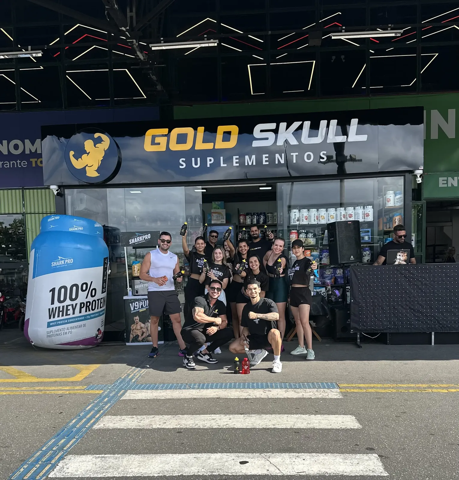 Alunos do Team Lacheski