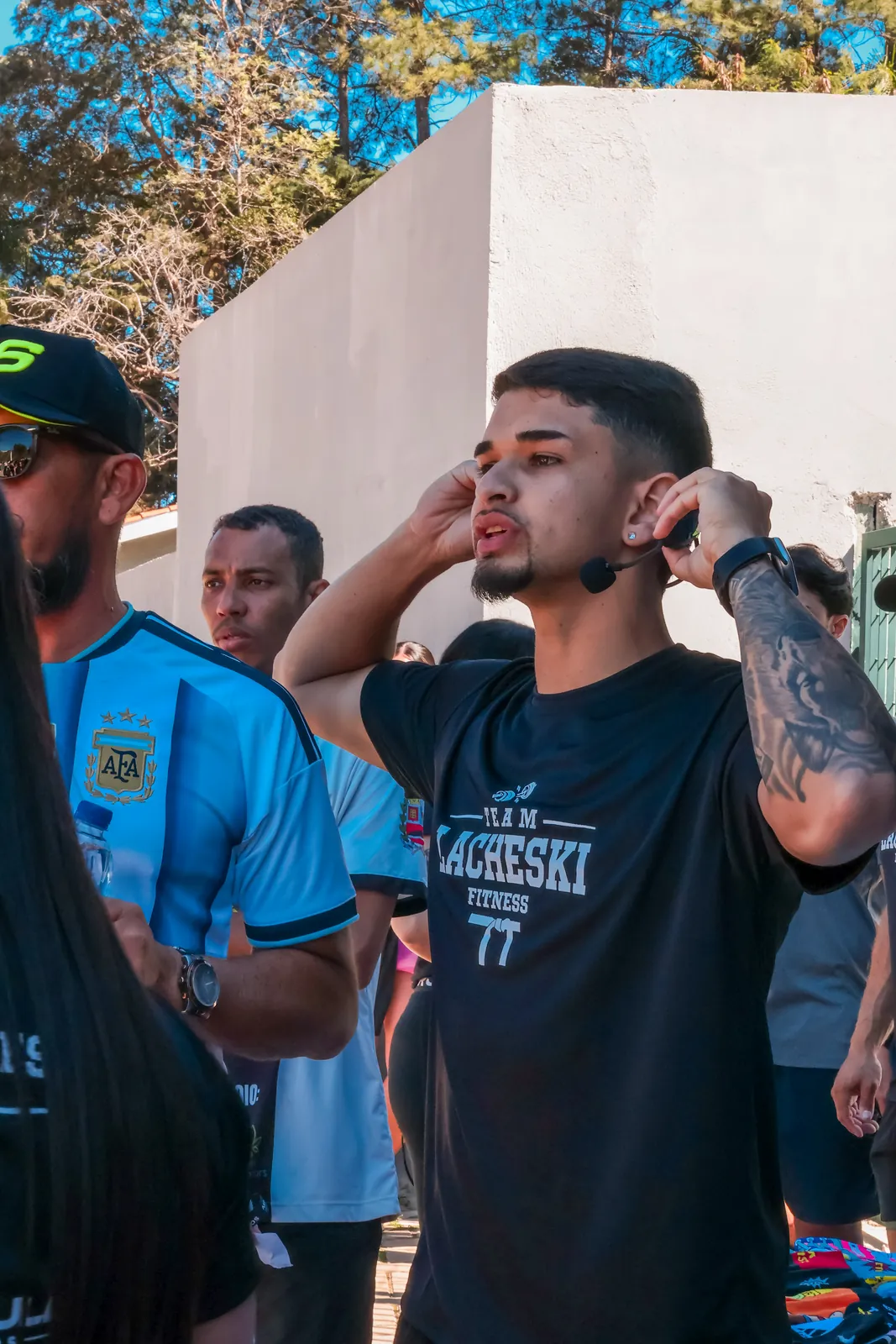 Presença, energia e atitude.